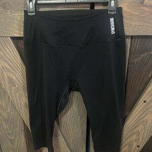 Gymshark Black Cropped Leggings